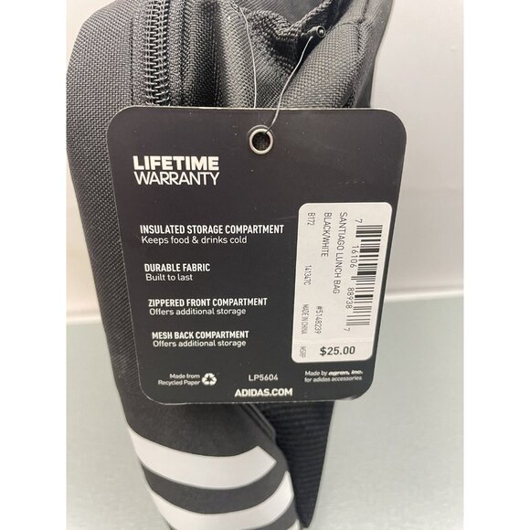 ADIDAS NEW SANTIAGO INSULATED LUNCH BAG - Picture 2 of 10